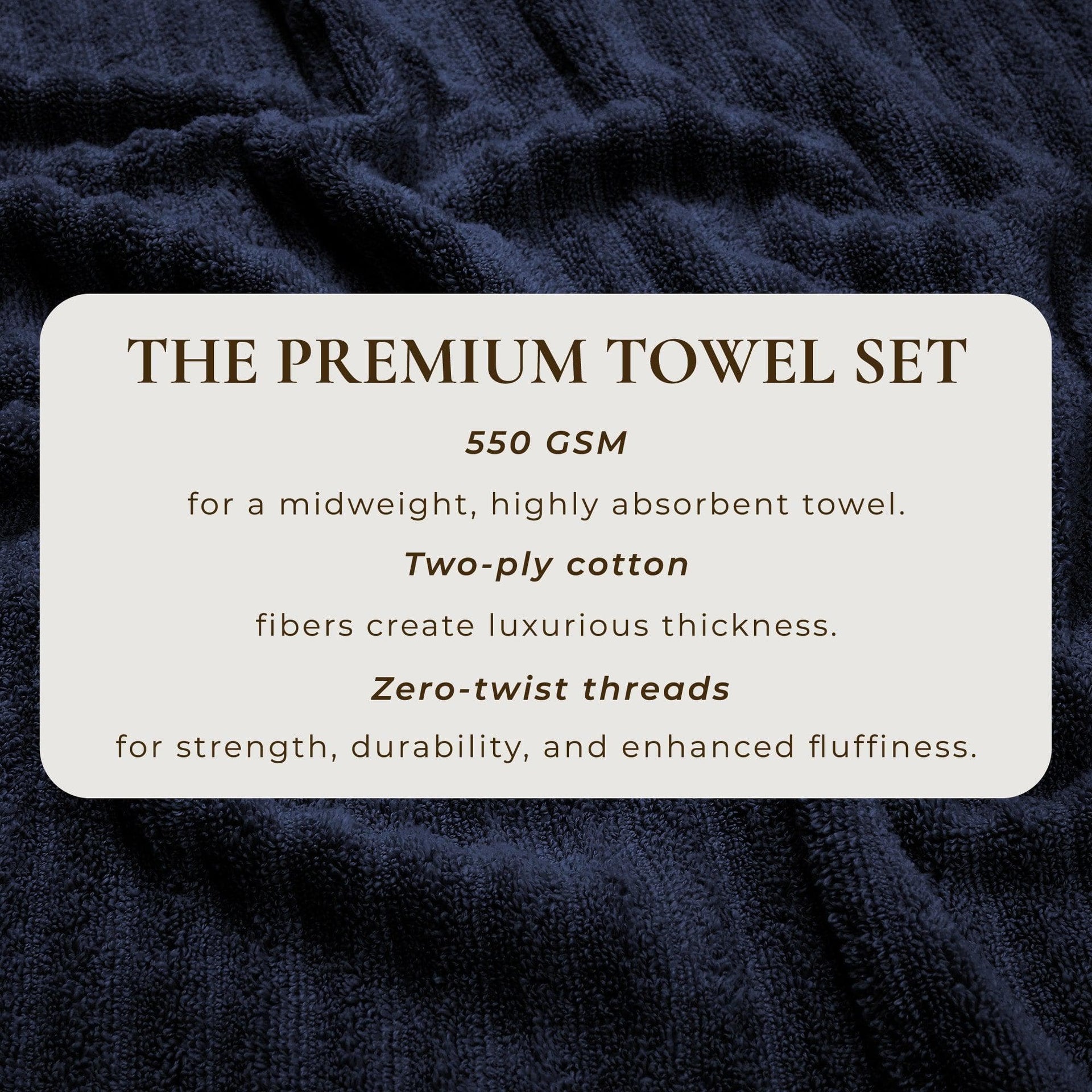 Luxury Cotton Towels - Karina Collection