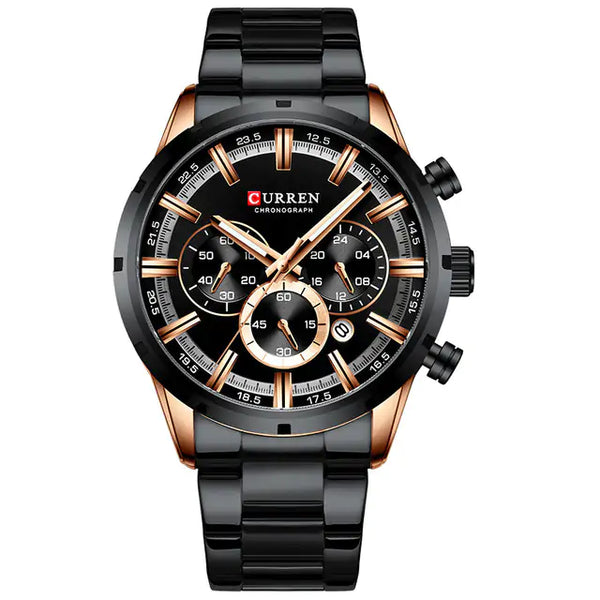 CURREN Precision Chrono Watch - Men's Luxury