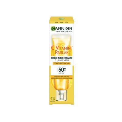 Garnier Vitamin C Daily Sunscreen SPF50+ - 40ml | Brightening Formula
