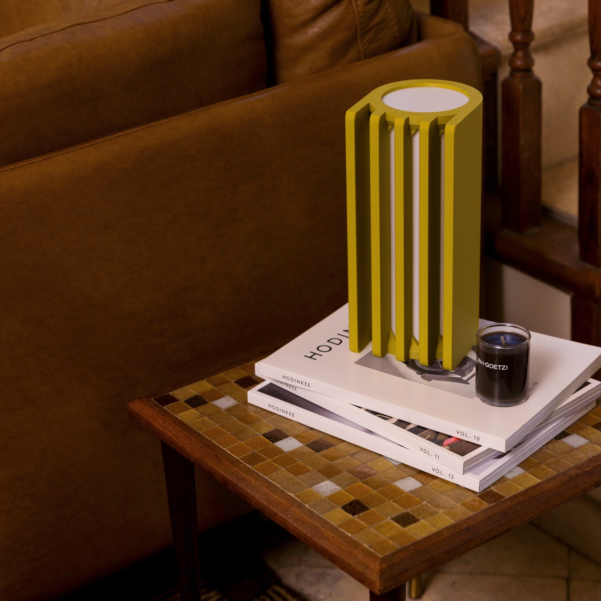 Radiator Table Lamp - Mustard Terra Labs