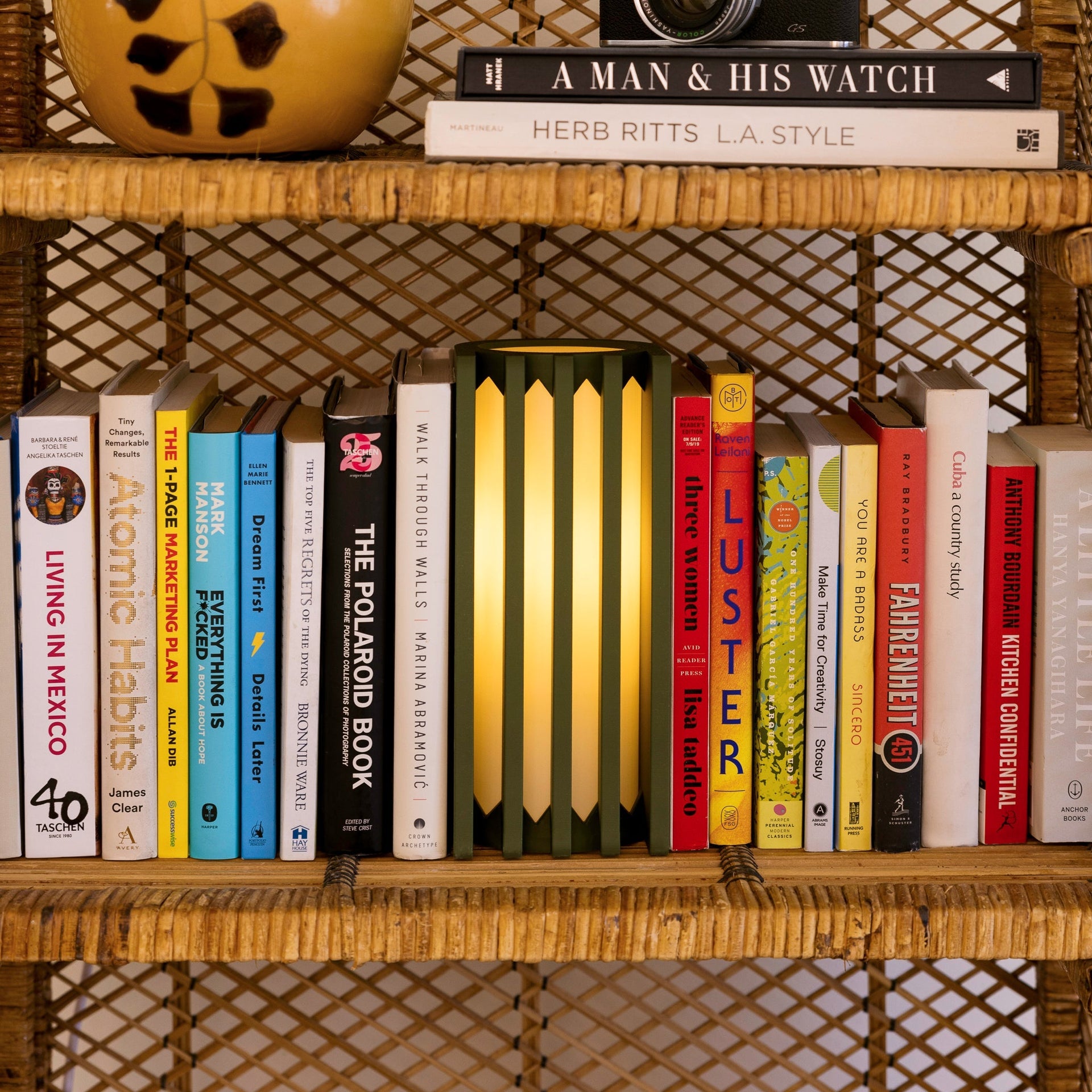 Radiator Table Lamp - Olive Terra Labs