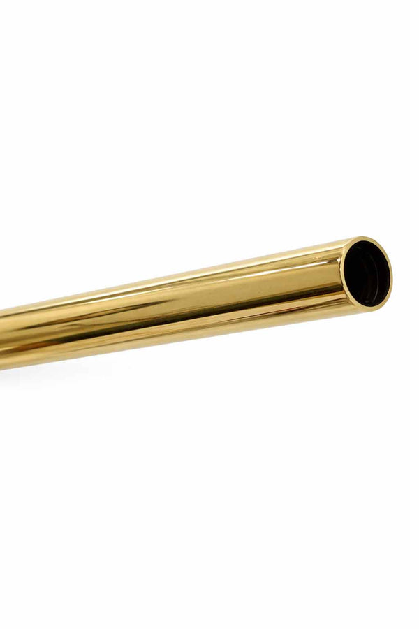 Curtain Rail – Unlacquered Polished Brass