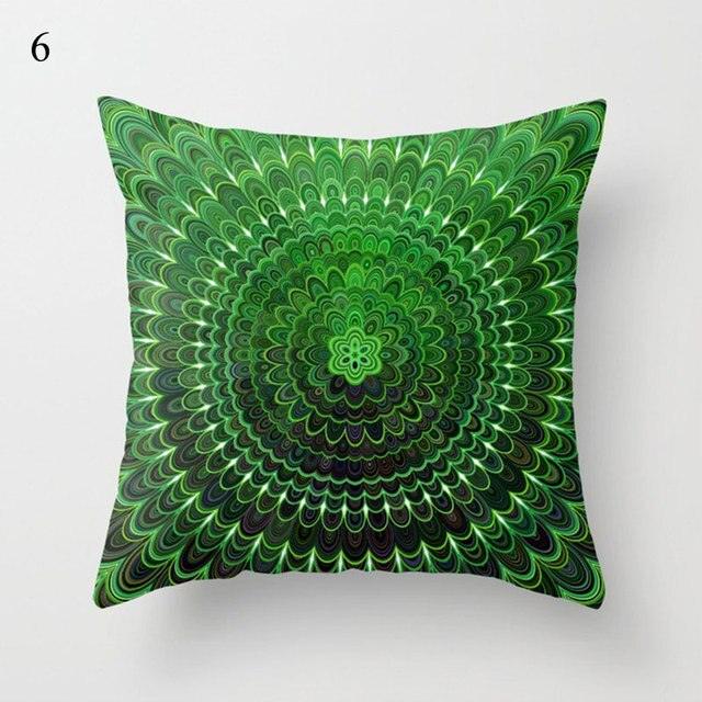 Rainbow Pillowcase Colorful Pillow Covers Cushion Cover Rainbow Throw Pillow Case Cushion Covers Abstract Swirl Rainbow Blue Green Red Bright Colors Wave Blend Throw Pillow Covers