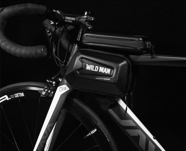 Rainproof Bicycle Bag Frame Front Top Tube Cycling Bag Reflective 6.5in Phone Case Touchscreen Bag Bike Accessories Bike Phone Bag Bicycle Bag Front Frame Pouch Top Tube Pouch Waterproof Bike Holder Accessories Bag Mount Handlebar Cell Phone