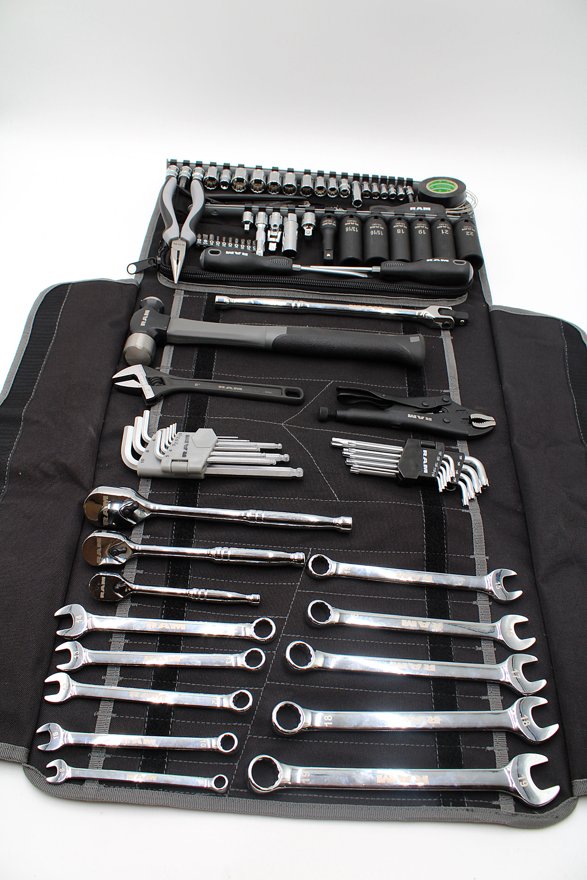 90-Piece RAM Tool Roll Kit