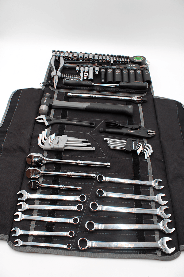 90-Piece RAM Tool Roll Kit
