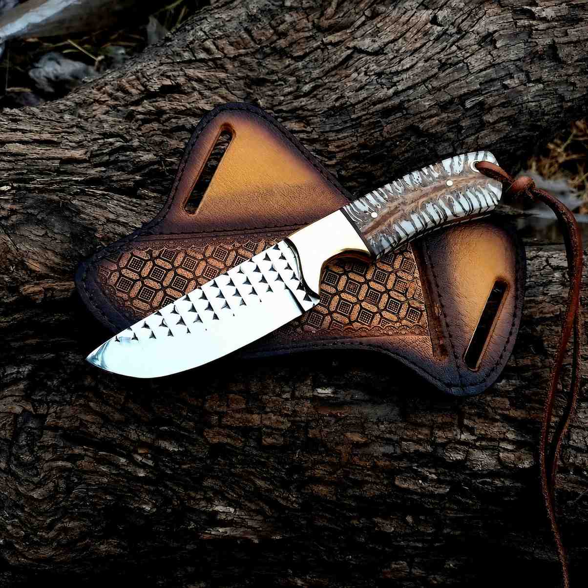 Rasp Steel Cowboy Knife – 8