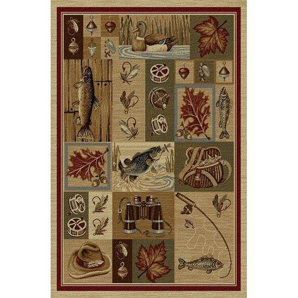 Rather Be Fishing Area Rug - Gifts for You 'n Me