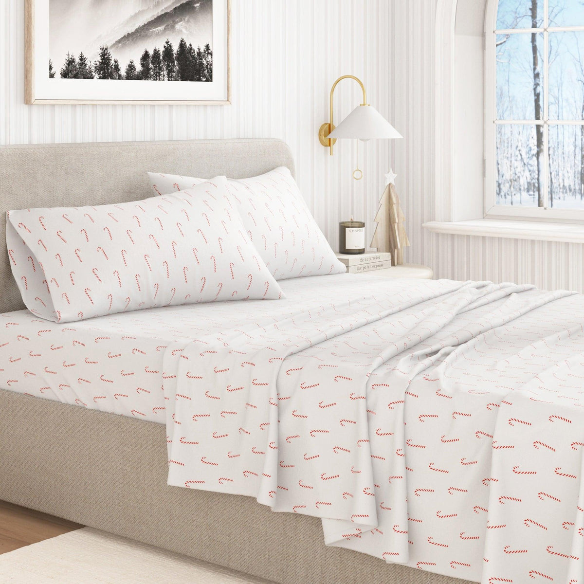 100% Turkish Cotton Flannel Sheet Sets - Boulder Collection