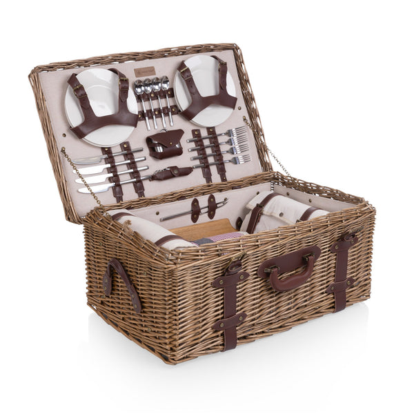 Charleston Picnic Basket for 4 Picnic Time Family of Brands