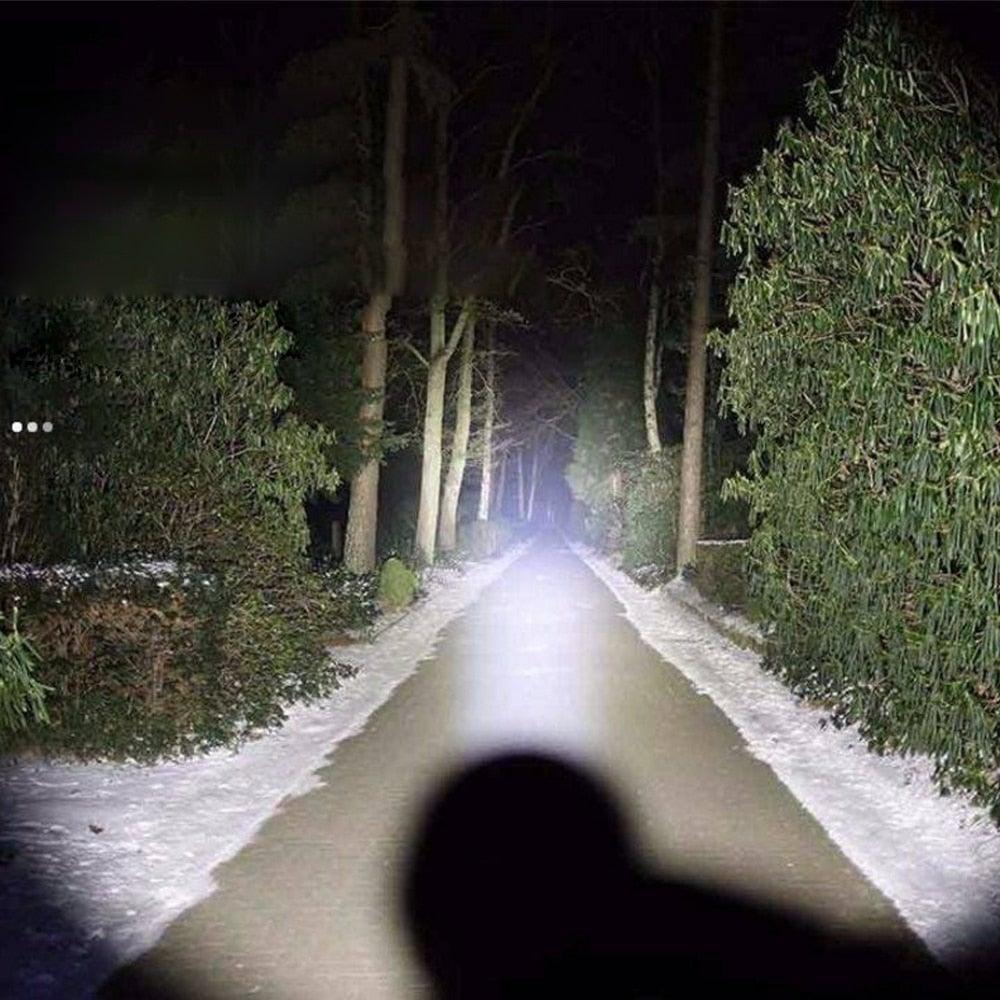 Rechargable Mini Portable Waterproof USB LED  Pocket LED Flashlight Hight Super Bright Flashlight Telescopic Zoom Water Resistant Torch  Great For Indoor/Outdoor Activities Night Camping Hiking