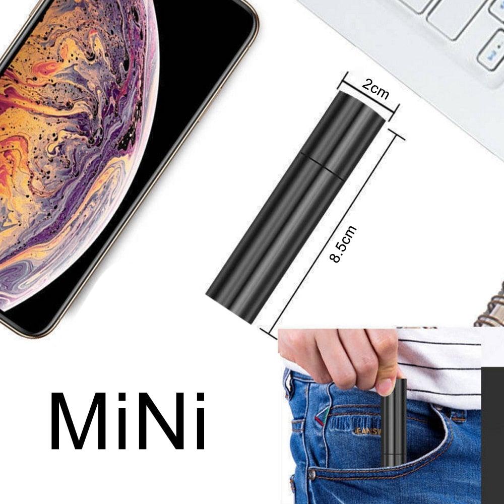 Rechargable Mini Portable Waterproof USB LED  Pocket LED Flashlight Hight Super Bright Flashlight Telescopic Zoom Water Resistant Torch  Great For Indoor/Outdoor Activities Night Camping Hiking