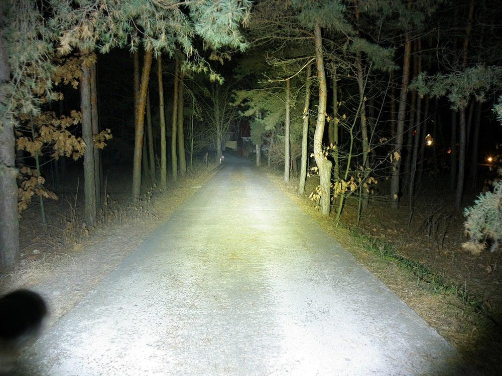 Rechargeable Adjustable  Flashlight High Lumen Powerful Waterproof Portable Cree USB LED Super Bright Flashlight Pocket Size Torch Light For Camping Hiking Riding