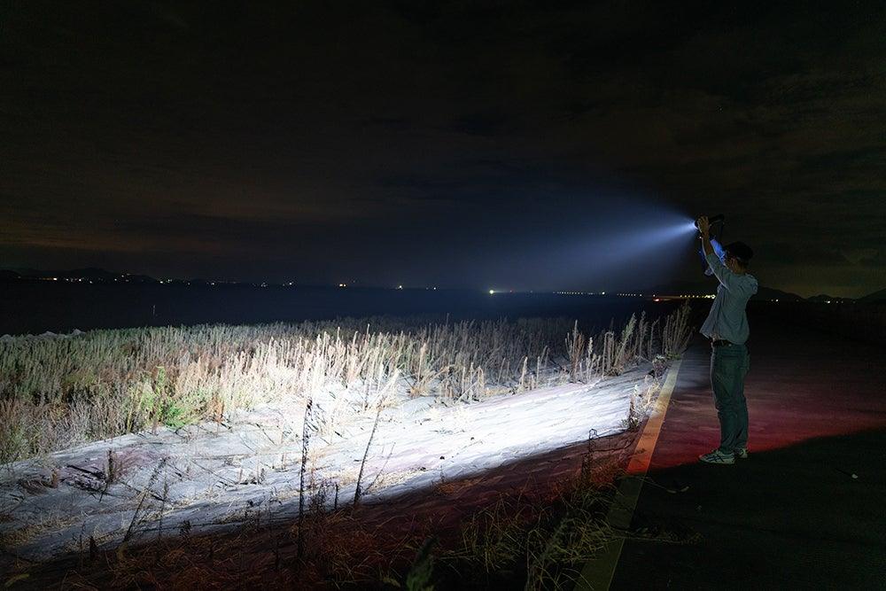 Rechargeable Adjustable Led Flashlights With High Lumen With Battery Display Super Bright Waterproof Flashlight  5 Lighting Modes For Adventure Hiking Camping Hunting New Design