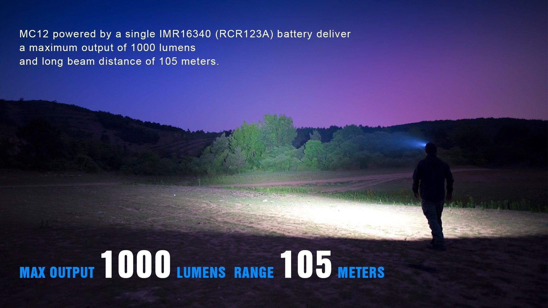 Rechargeable High Lumen Super Bright Powerful LED CREE XP-L HI  Flashlight Magnetic Water & Impact Resistant Handheld Flashlights  For Outdoor Camping Hiking Riding