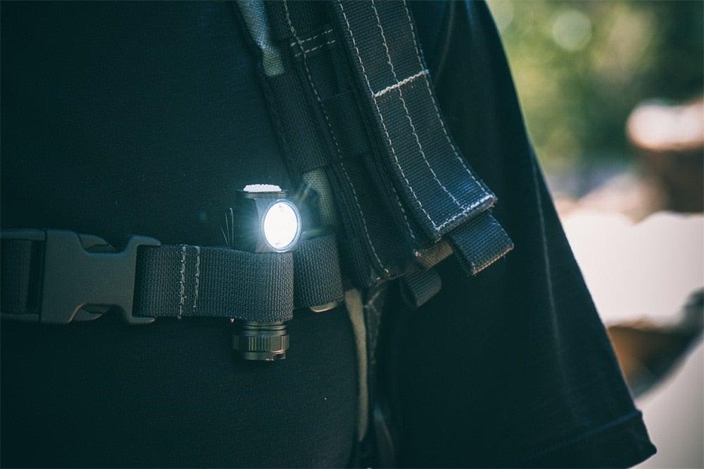 Rechargeable High Lumen Super Bright Powerful LED CREE XP-L HI  Flashlight Magnetic Water & Impact Resistant Handheld Flashlights  For Outdoor Camping Hiking Riding