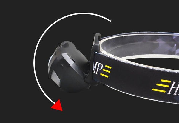 Rechargeable LED Powerfull Headlamp Flashlight USB Waterproof Headlamp Motion Body Sensor Headlight For Adults & Kids Camping Flashlight Outdoors Camping Running Biking Fishing