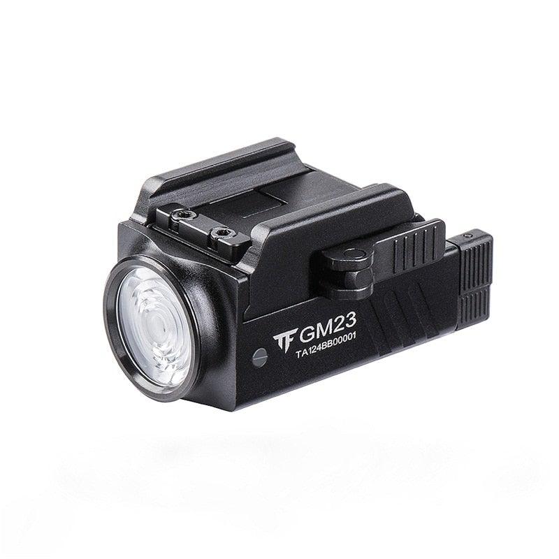 Rechargeable Spotlight Flashlight Waterproof  Adjustable High Lumen Super Bright USB LED Tactical Flashlight Gift Giving Torch Rail Mounted Flashlight For Outdoor Camping Hiking Fishing Jogging Walking