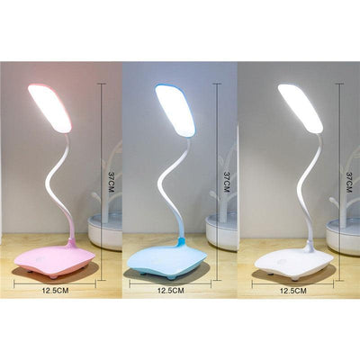Rechargeable Table Lamp Desk Light Study Room Lamp, Modern Table Lamp, Flexible for Students To Read, Study Room Table Lamp Decorative Table Lamp Cute Study Lamps for Bedroom Décor