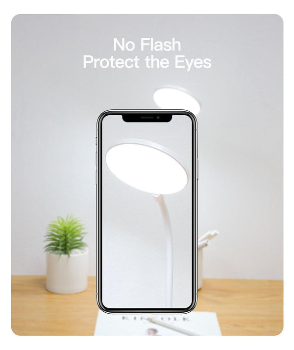 Rechargeable Table Lamp Storage Pen Holder Lamps Table 18 PCS LED Touch Table Lamp USB Hose Phone Stand Student Desk Lamp Decorative Table Lamp Cute Study Lamps for Bedroom Décor