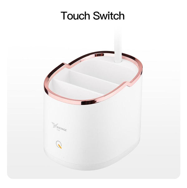 Rechargeable Table Lamp Storage Pen Holder Lamps Table 18 PCS LED Touch Table Lamp USB Hose Phone Stand Student Desk Lamp Decorative Table Lamp Cute Study Lamps for Bedroom Décor