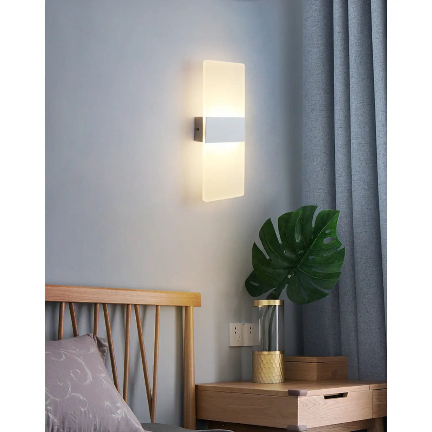 Rectangle Light Fixture with LED for Aisles, Corridors, and Rooms