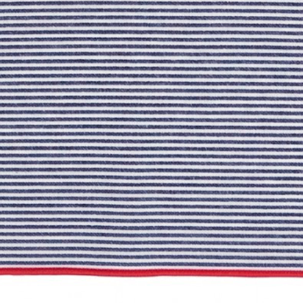 Navy Blue and White Striped Placemats