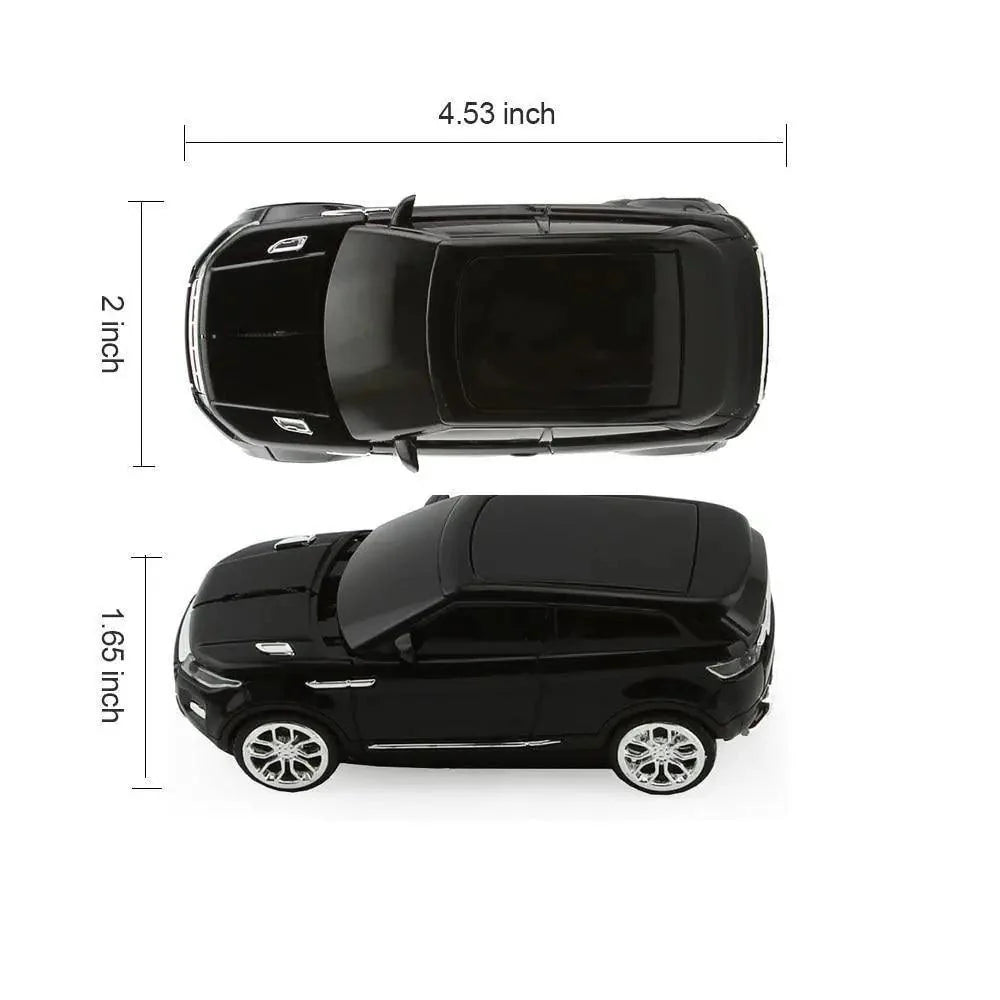 Red Car Shaped 2.4G Wireless Mouse Cool SUV Sport Car Mouse Gamer 1600 DPI Optical Mice Modern Cordless Office School Mice For PC Computer Laptop