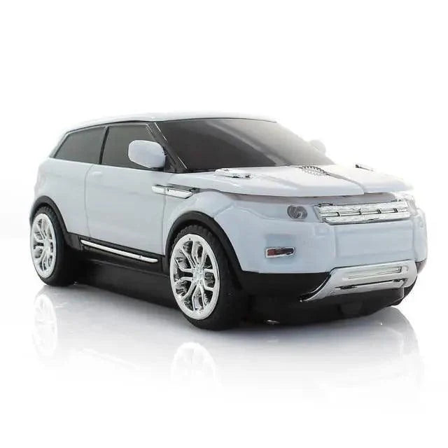 Red Car Shaped 2.4G Wireless Mouse Cool SUV Sport Car Mouse Gamer 1600 DPI Optical Mice Modern Cordless Office School Mice For PC Computer Laptop