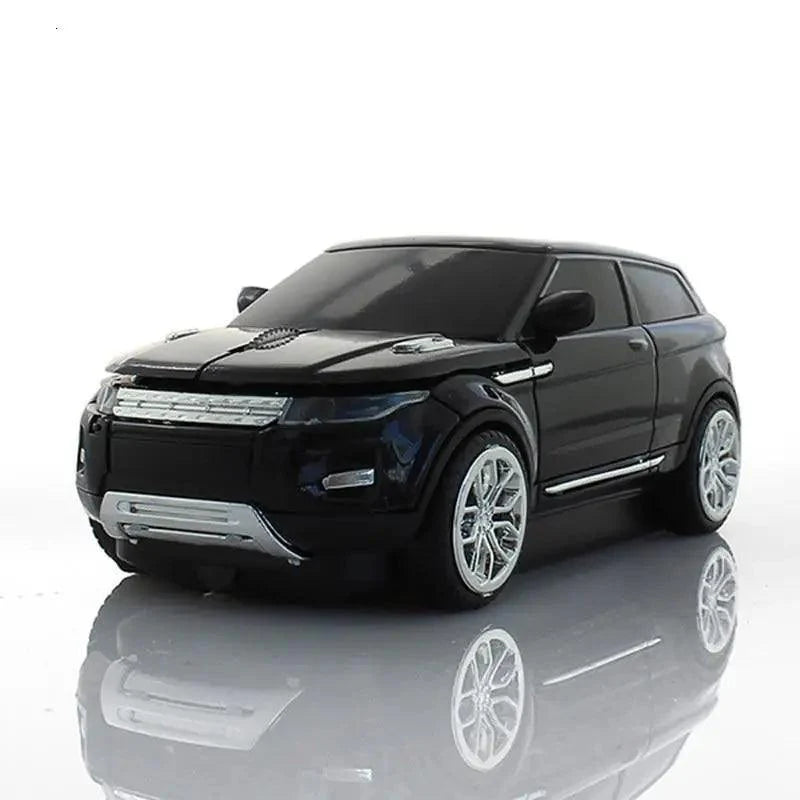 Red Car Shaped 2.4G Wireless Mouse Cool SUV Sport Car Mouse Gamer 1600 DPI Optical Mice Modern Cordless Office School Mice For PC Computer Laptop
