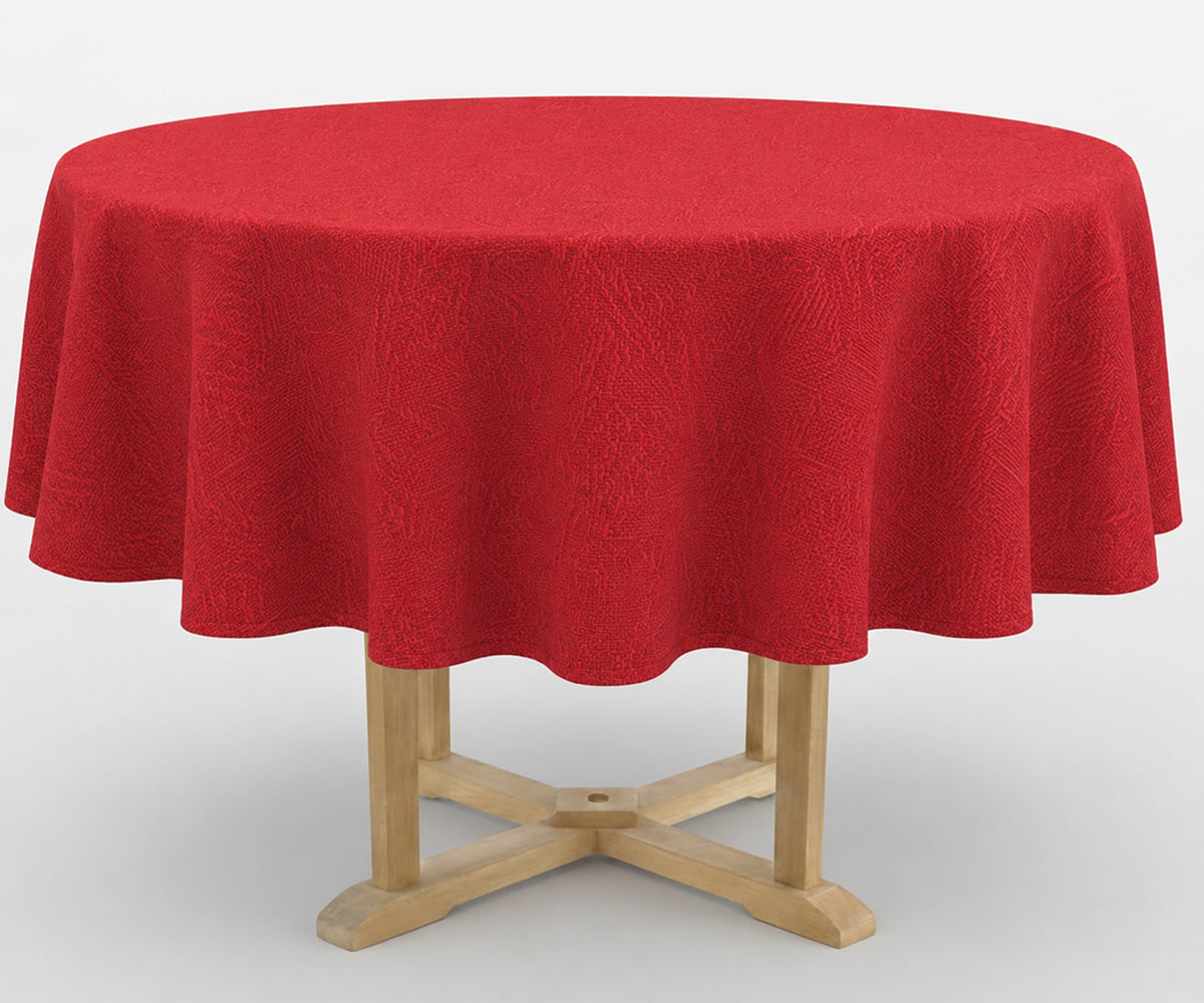 Jacquard Round Tablecloth