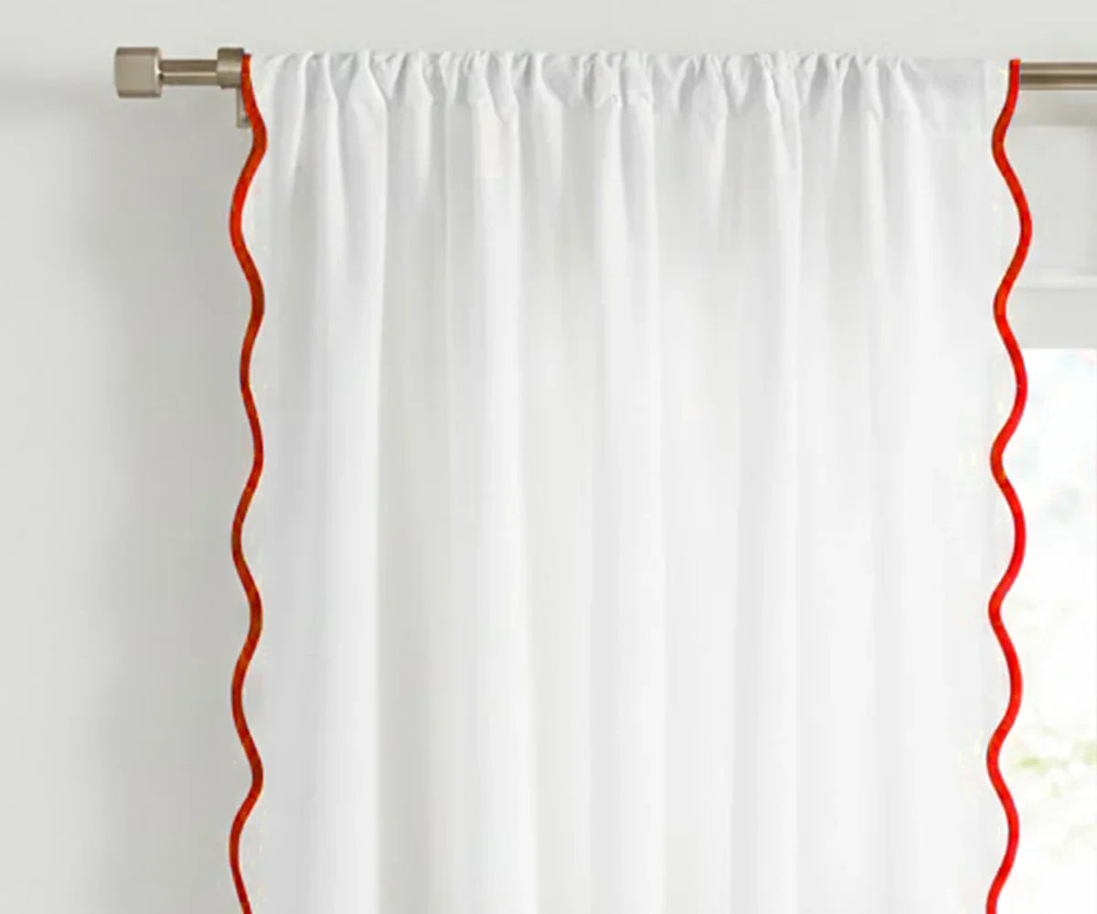 Scalloped Curtains
