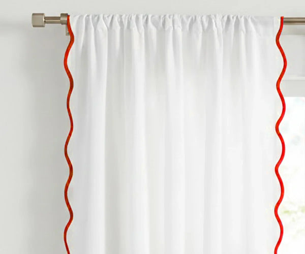 Scalloped Curtains