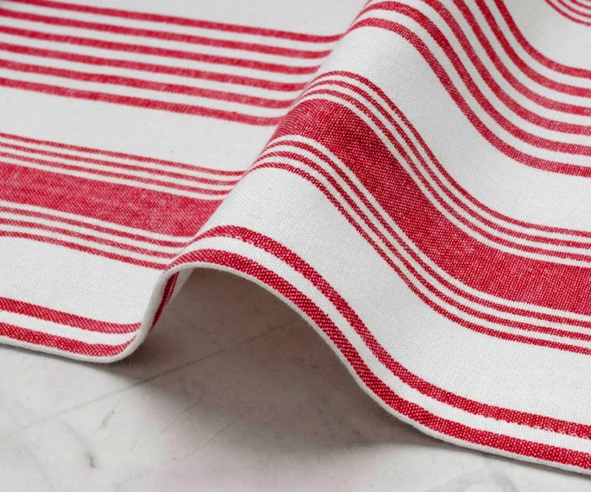 Red Kitchen Towels Set of 6