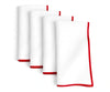 Merrow Stitch Cotton Napkins