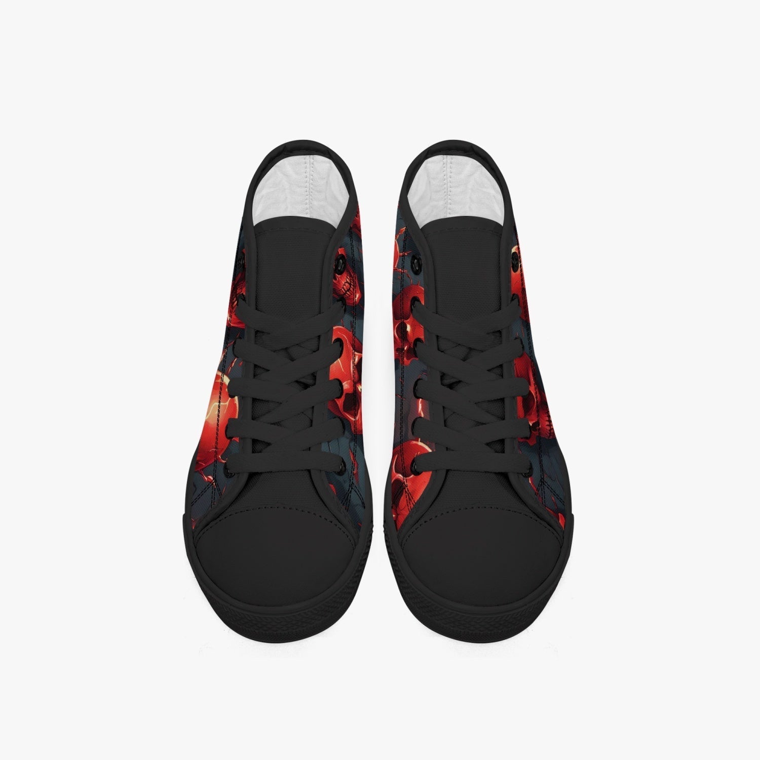 Red Skull Kids High Top