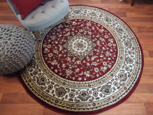 Red Traditional Oriental Medallion 8x10 Area Rug Carpet 2x3 Mat 5x7 Rugs