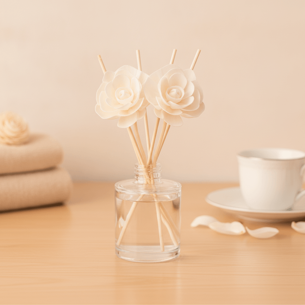 Floral & Feminine Reed Diffuser Collection – Rose, Lavender & Jasmine