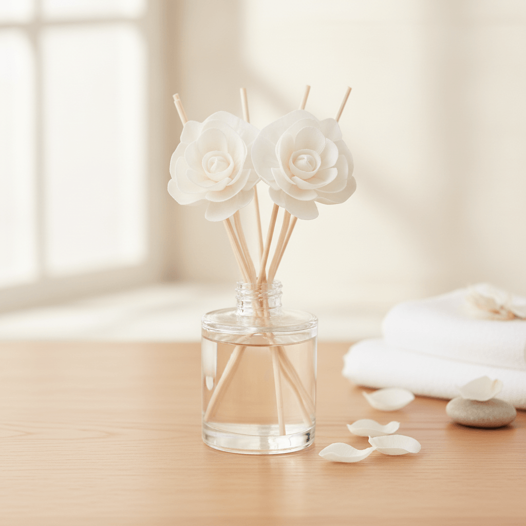 Floral & Feminine Reed Diffuser Collection – Rose, Lavender & Jasmine