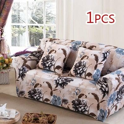 Refreshing Style Slipcover Sofa Cover Sectional Elastic Couch Case For Different Sofa All-Inclusive Slip-Resistant Living Room Stretch Loveseat Slipcover Washable Furniture Protector