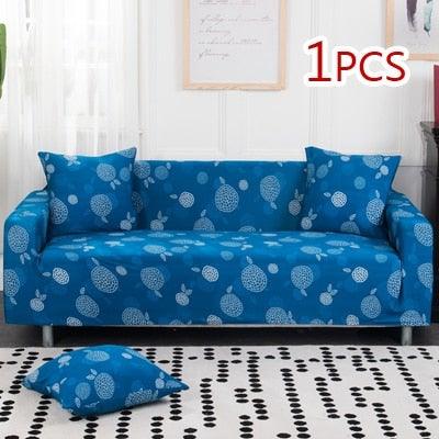 Refreshing Style Slipcover Sofa Cover Sectional Elastic Couch Case For Different Sofa All-Inclusive Slip-Resistant Living Room Stretch Loveseat Slipcover Washable Furniture Protector