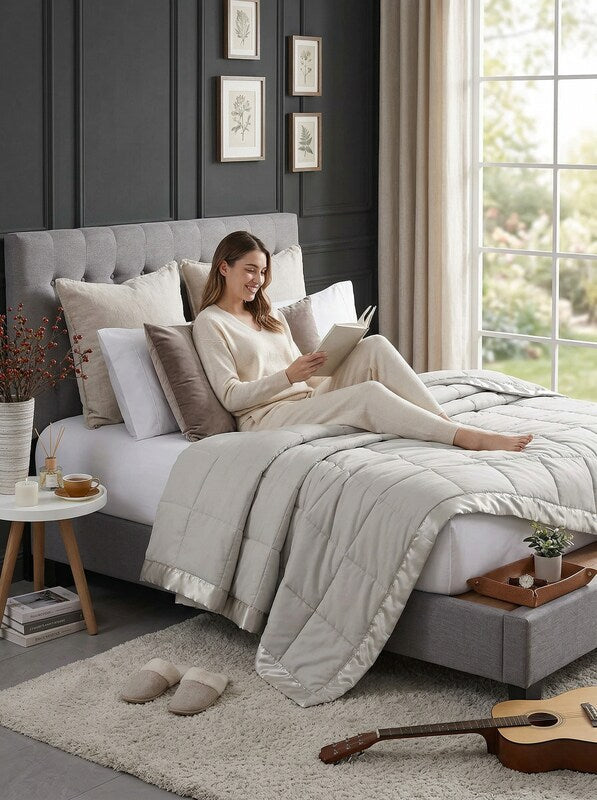 Madison Park Windom Down Alternative Blanket, Microfiber with 3M Scotchgard King