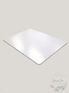 Desktex PVC Smooth Back Desk Mat, 20 X 36, Rectangular, Clear (FBDE2036V)