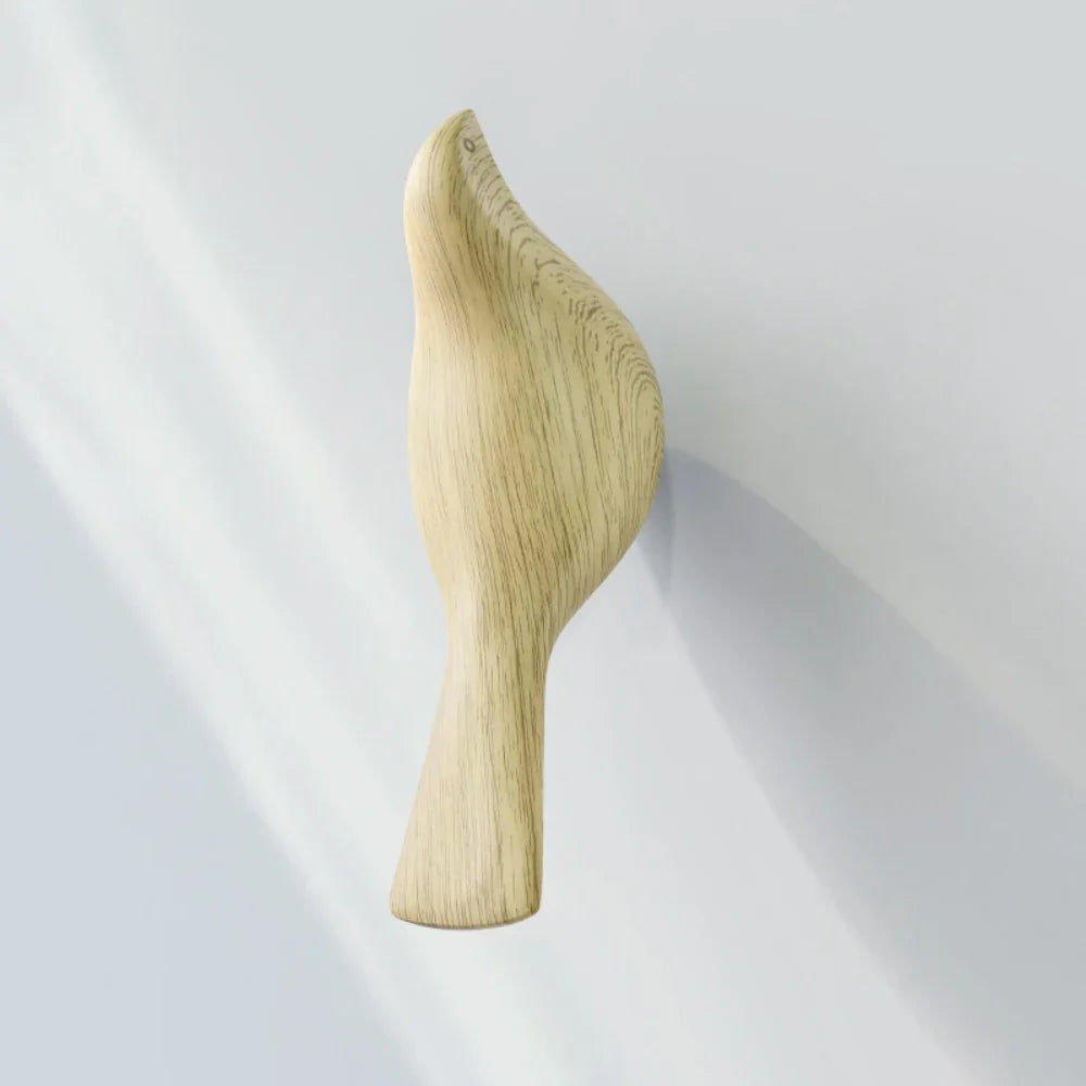 Resin Bird Wall Hook - Heavy Duty Key Holder with 3D Design
