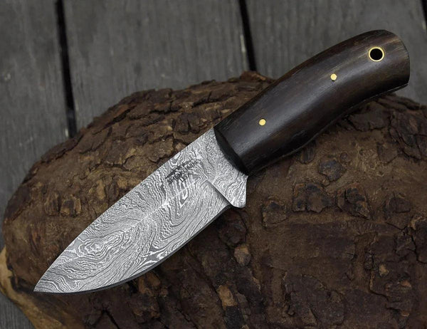 Resonance Every Day Carry Knife with Ram Horn Handle - Gifts for You 'n Me