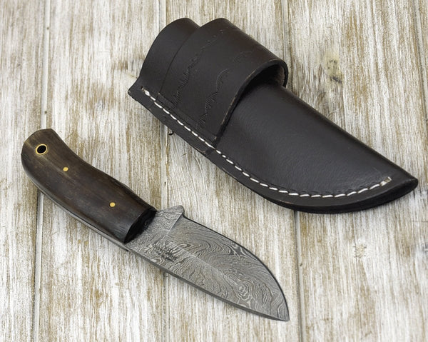 Resonance Every Day Carry Knife with Ram Horn Handle