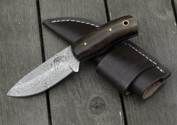 Resonance Every Day Carry Knife with Ram Horn Handle