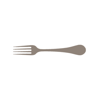Corby Hall Sante Fe 2 Restaurant Fork (EU) Mirror Finish: 5826
