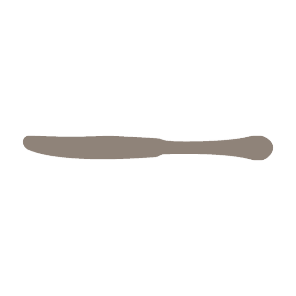Corby Hall Chester Restaurant Knife | Solid Handle | Mirror Finish: 6151