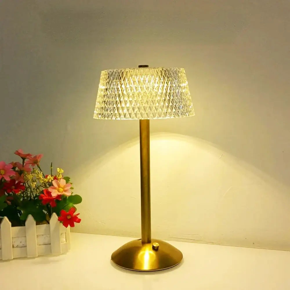 Retro Crystal LED Night Light | Modern Interior Lighting